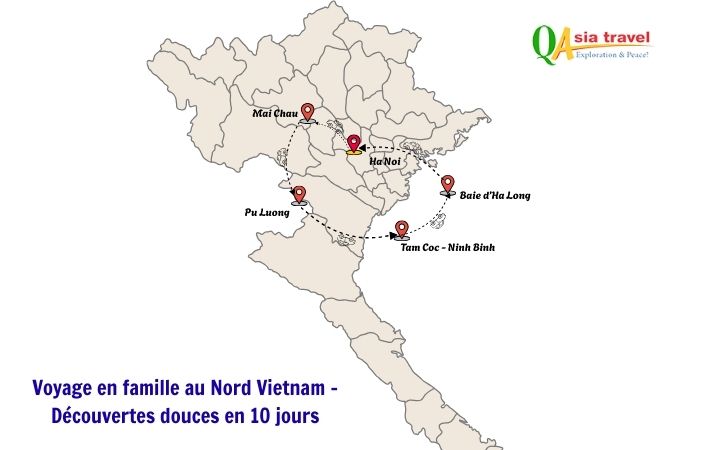 Voyage en famille au Nord Vietnam – Découvertes douces en 10 jours