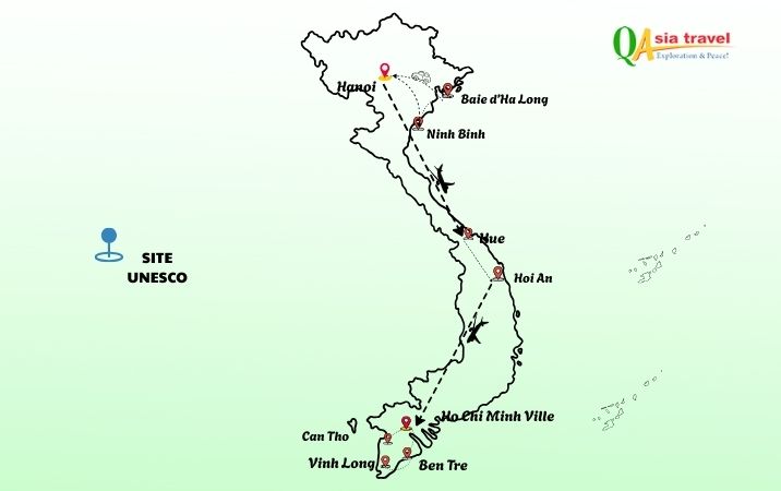 Circuit Patrimoine Vietnam – Du Nord au Sud en 12 jours