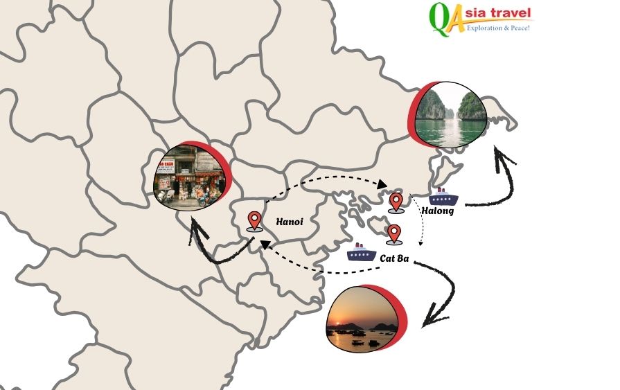 Croisiere ha long et cat ba 3 jours 2 nuits