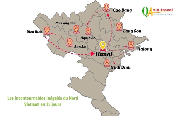Nord Vietnam en 15 jours : Les incontournables inégalés 