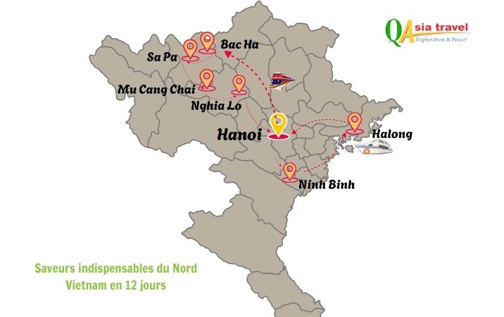 Saveurs du Nord Vietnam – 12 jours