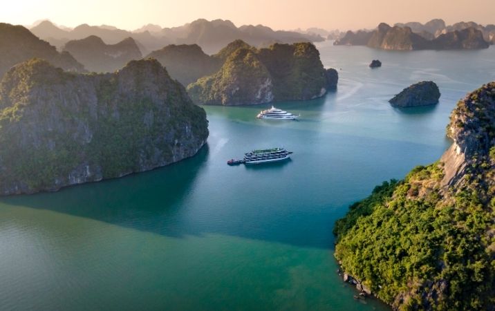 la baie d'Ha Long