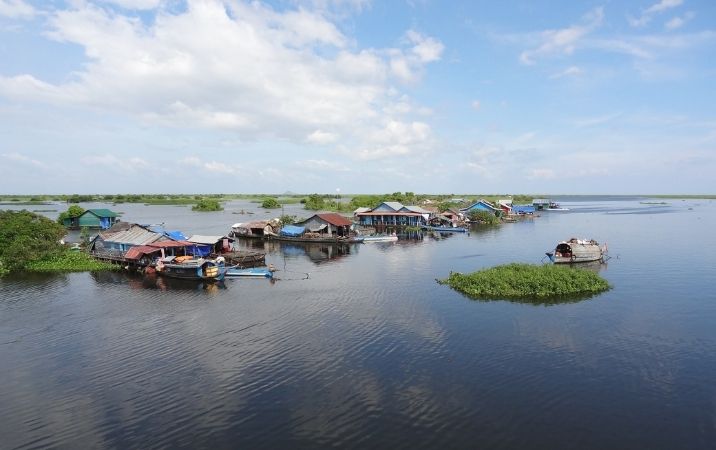 le lac Tonlé Sap
