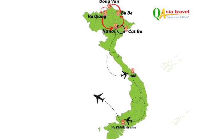 randonnée au vietnam 14 jours 