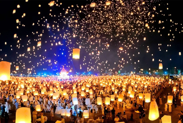 Assister au festival des lanternes Yi Peng une expérience magique à Chiang Mai