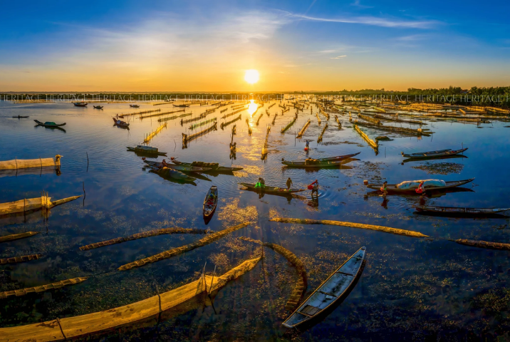 Explorer la lagune de Tam Giang
