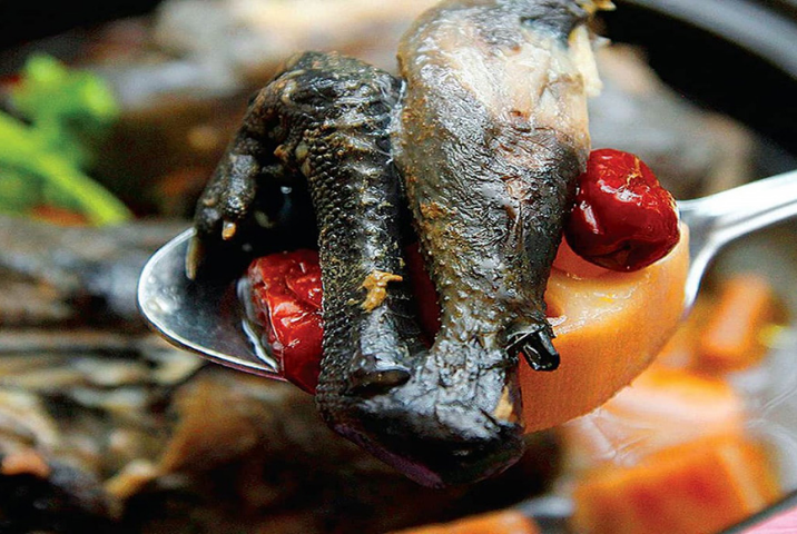 Savourer le poulet de montagne