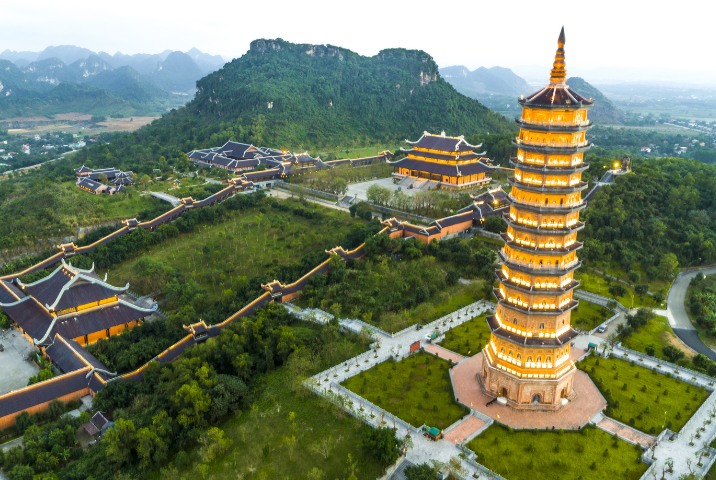 Visiter la pagode de Bai Dinh