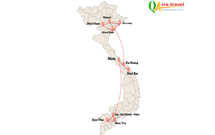 Voyage Vietnam 2 Semaines : Authentique du Nord au Sud 
