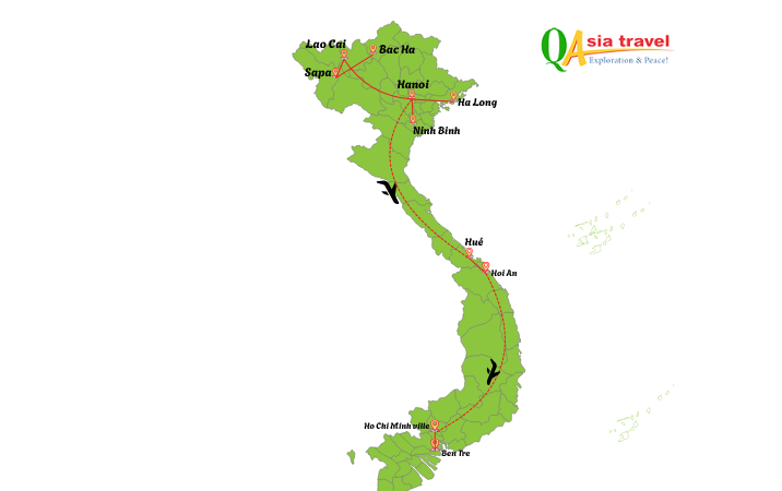 Grand tour du Vietnam en 15 jours