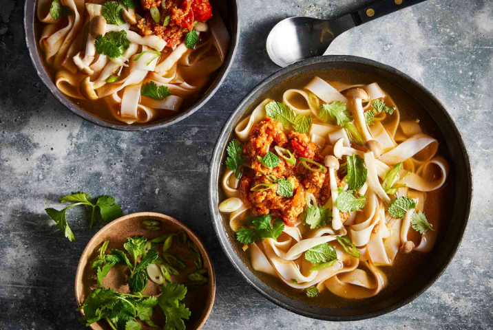 Khao Soi (soupe de nouilles de Luang Prabang)