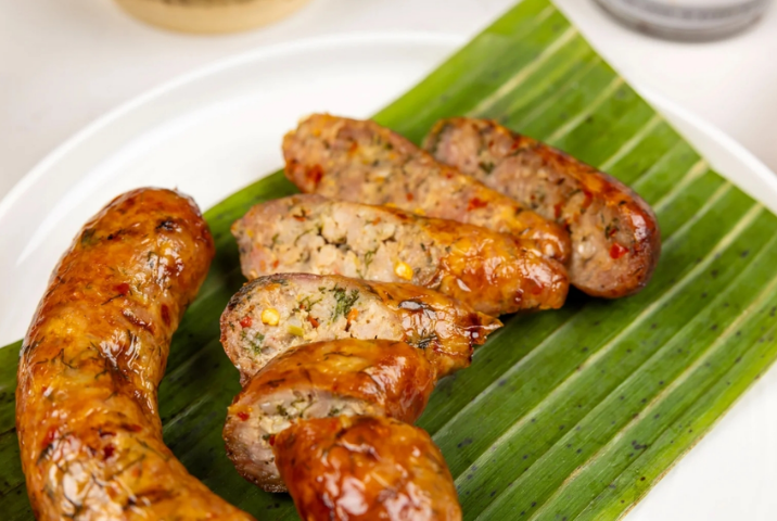 Sai Oua (saucisse laotienne grillée)