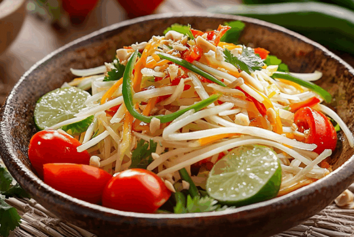 Tam Mak Houng (salade de papaye verte)