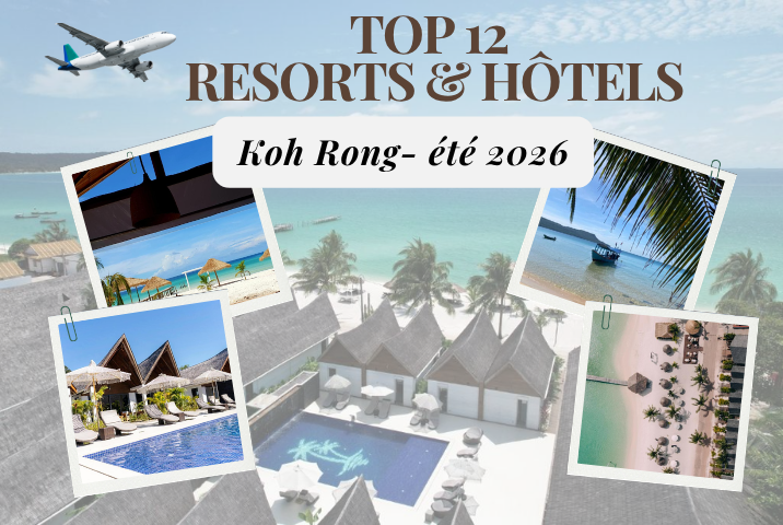 Top 12 meilleurs resorts et hôtels à Koh Rong pour une escapade inoubliable 