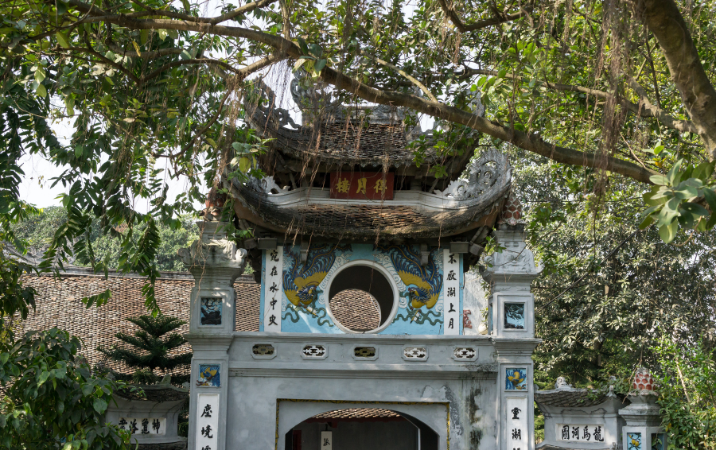 Đền Ngọc Sơn – Le temple spirituel du lac