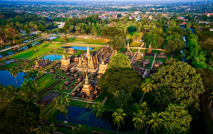 Histoire du parc historique de Sukhothai