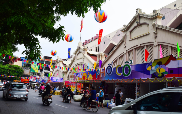 Marché de Dong Xuan