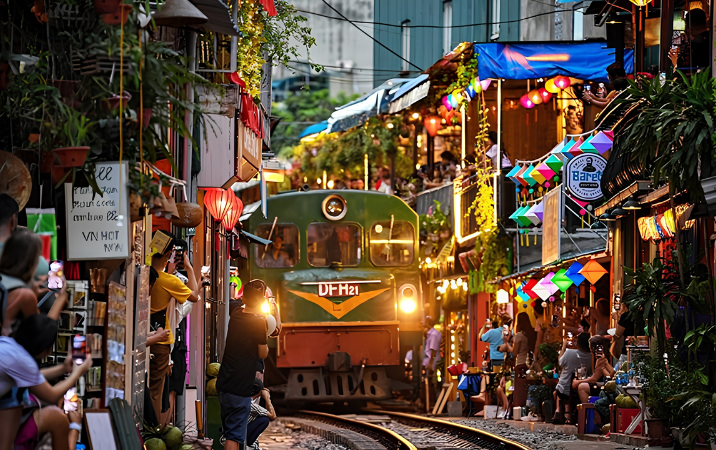 Pourquoi la rue du train à Hanoi attire-t-elle autant les voyageurs