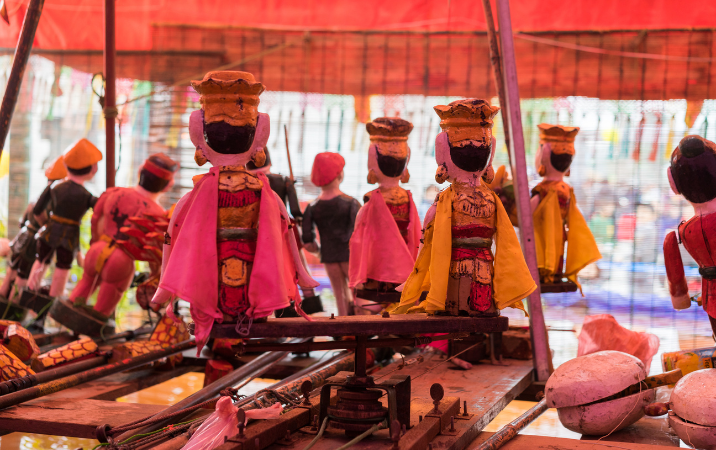 Spectacle de marionnettes sur l’eau – Tradition artistique vietnamienne