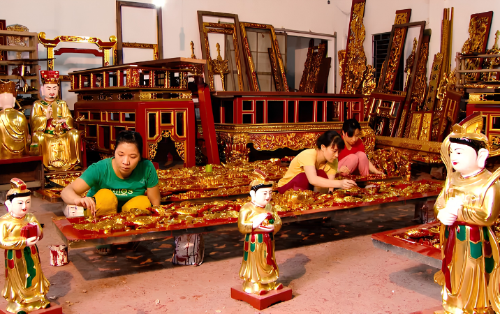 Village de laque Hạ Thái
